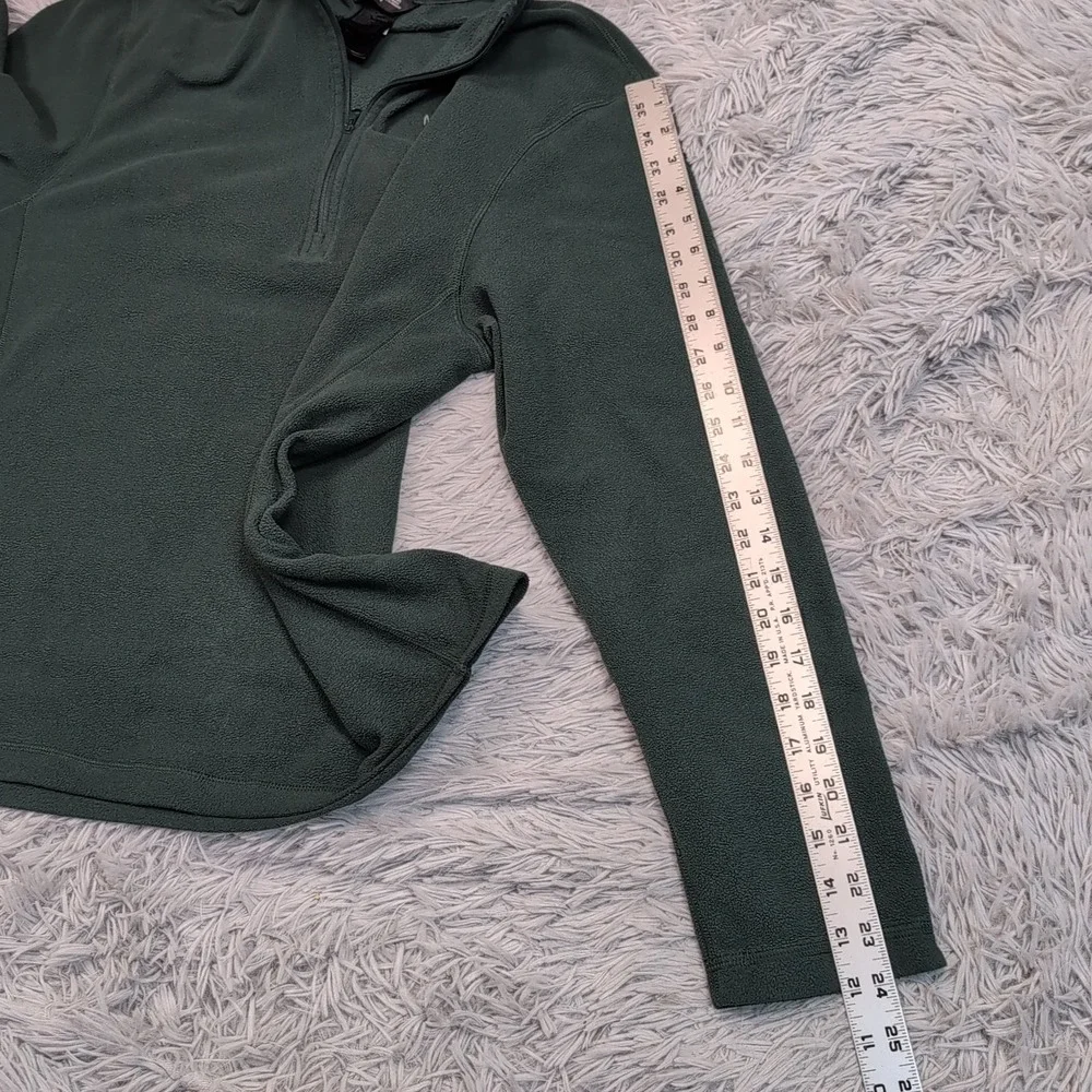 The North Face Sweatshirt Mens M Green Fleece‎ Gorpcore Outdoors Comfy Active